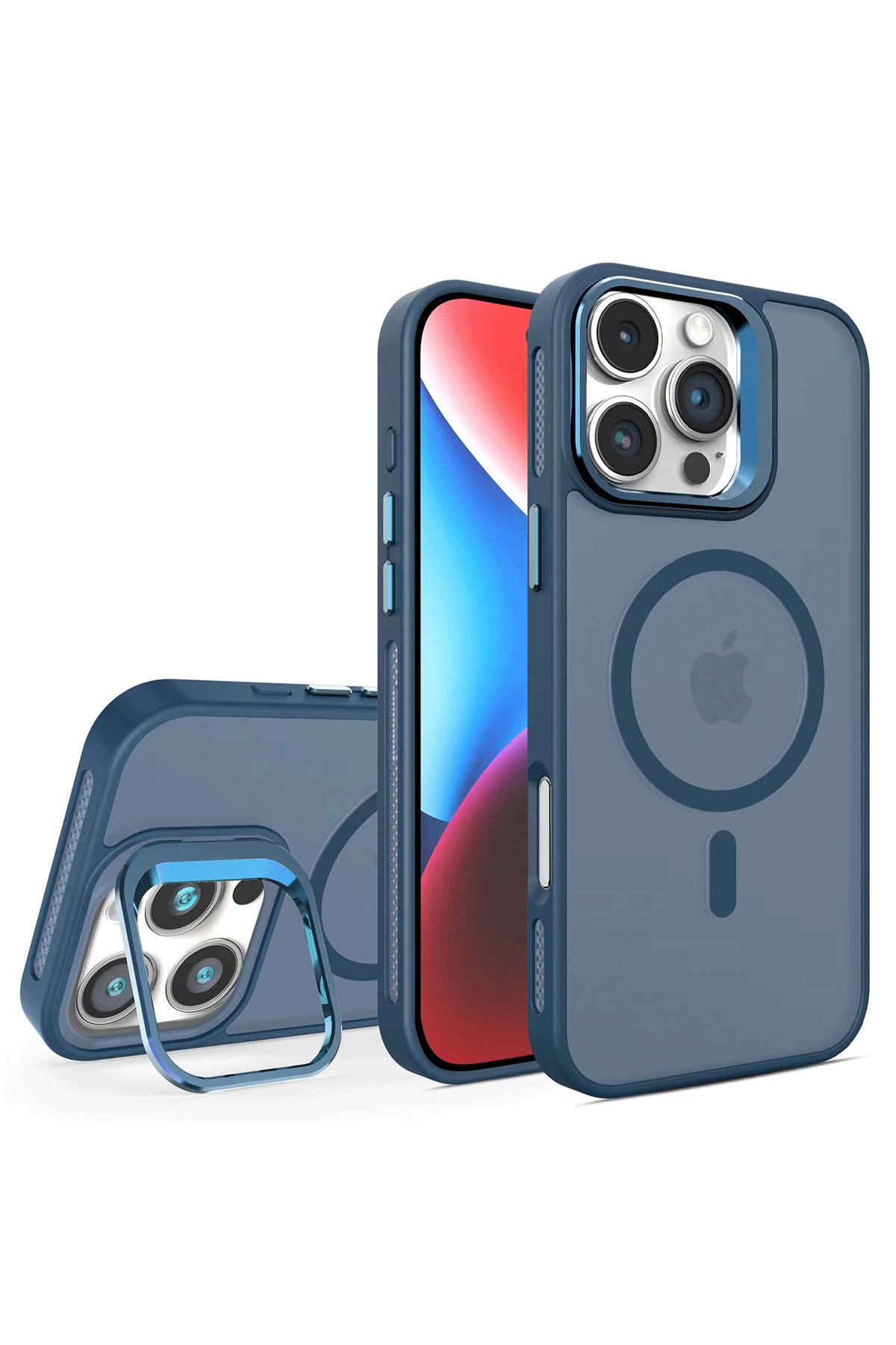 Joko iPhone 16 Pro Banza Magsafe Standlı Kapak - Siyah