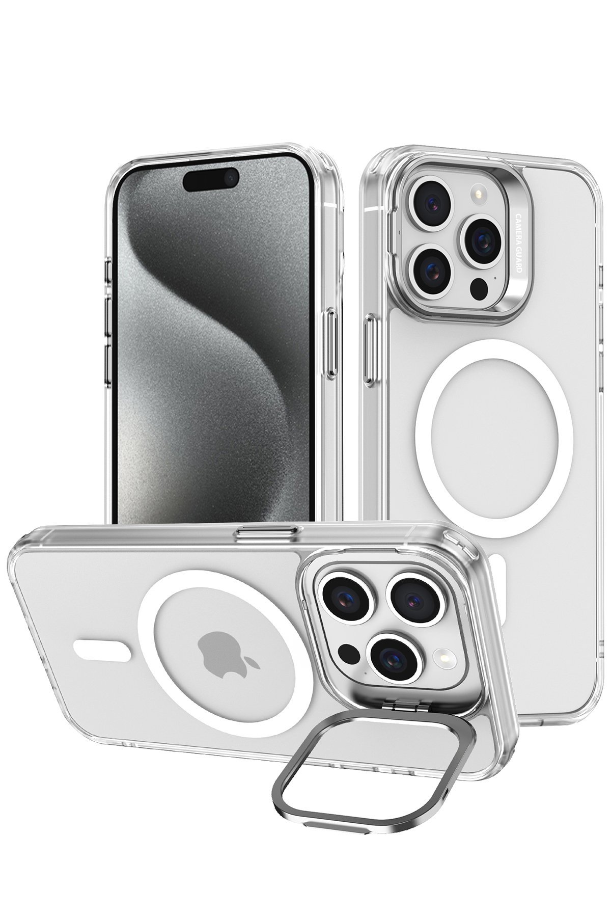 Joko iPhone 16 Pro Max Colorful Magsafe Kapak - Kırmızı