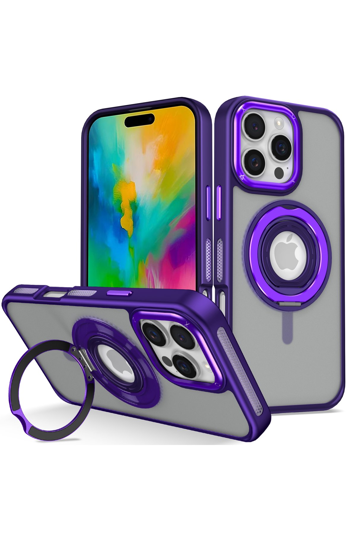 Joko iPhone 16 Pro Max Tuna PC Slim Magsafe Kapak - Şeffaf