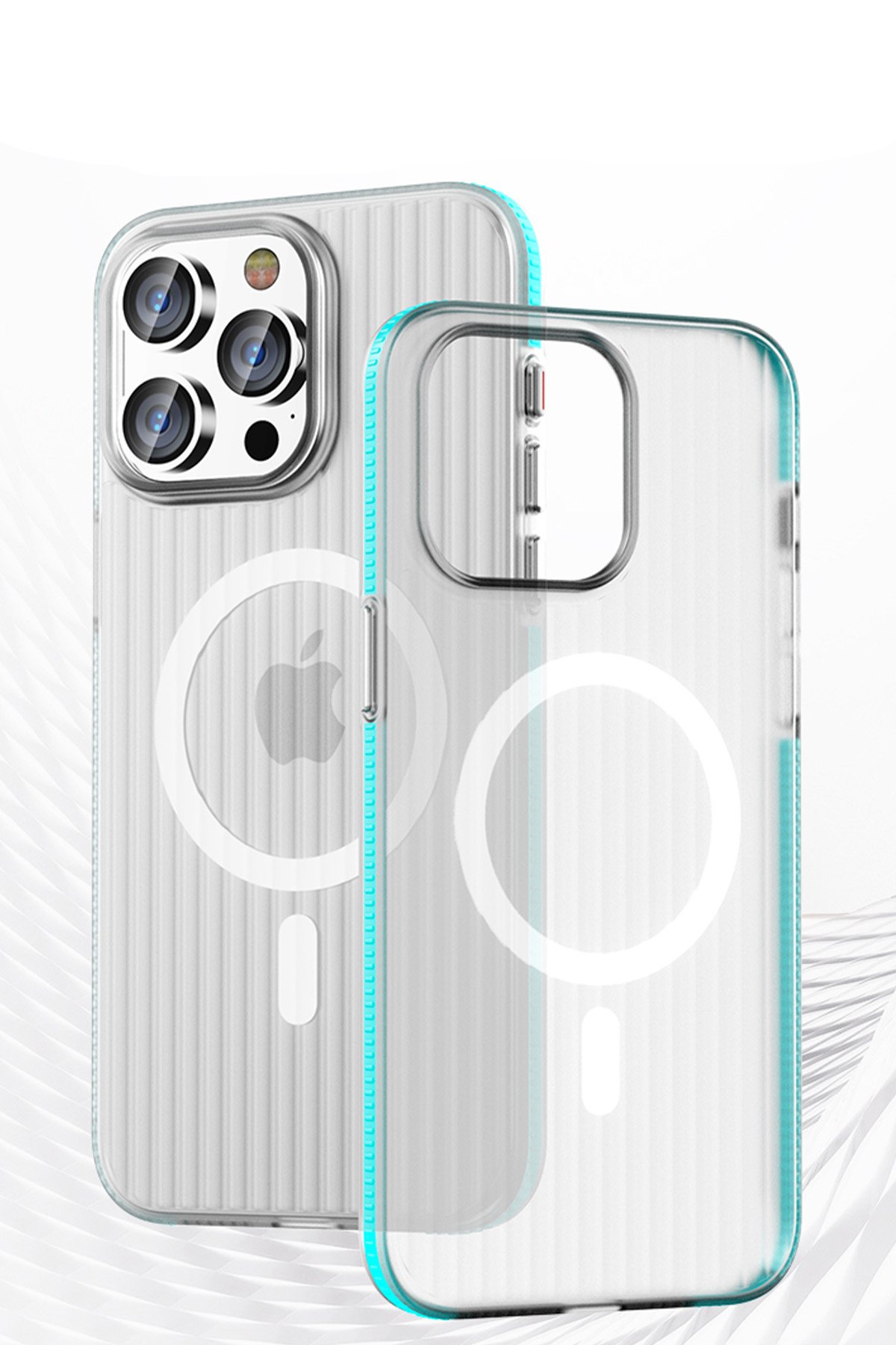 Joko iPhone 16 Pro Max Colorful Magsafe Kapak - Şeffaf