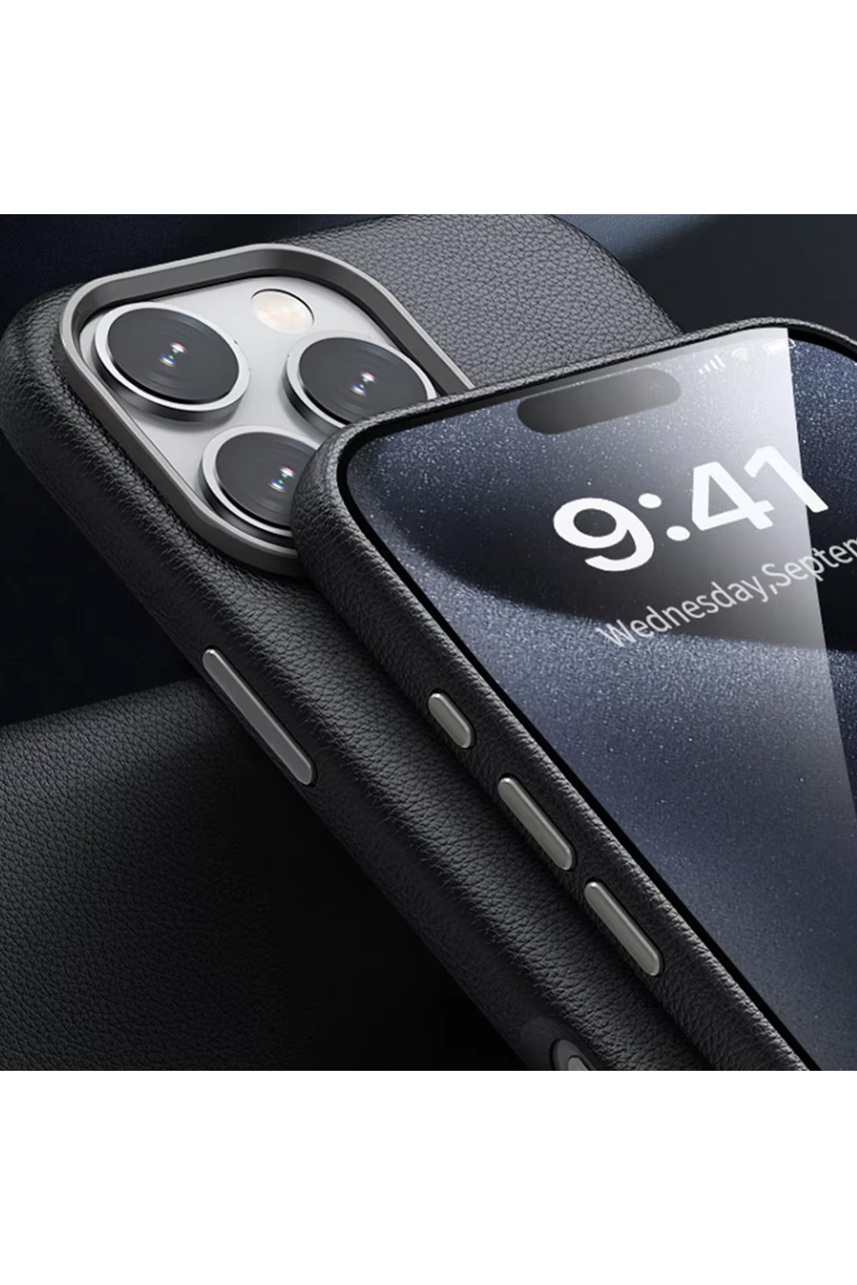 Joko iPhone 16 Pro Buffer Hayalet Cam Ekran Koruyucu - Siyah
