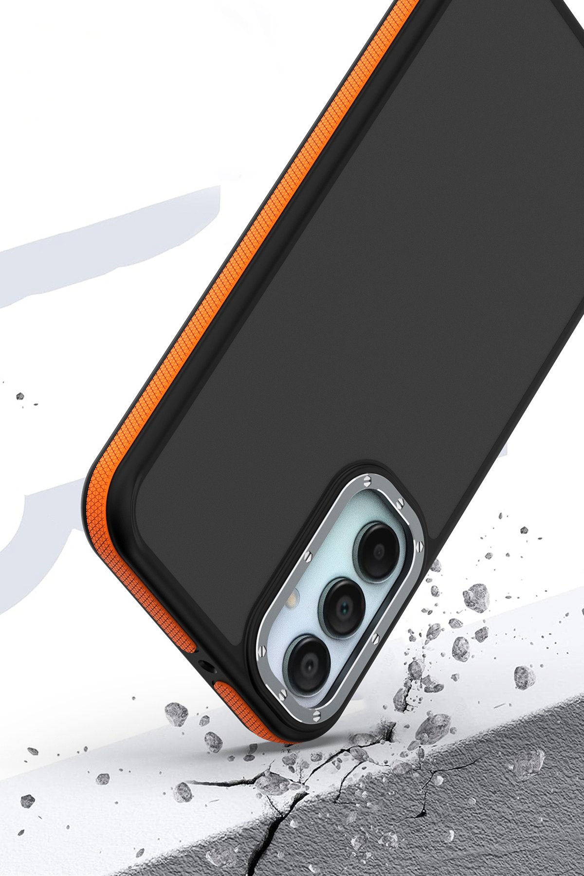 Newface Samsung Galaxy A25 5G Kılıf Aras Deri Kapak - Lacivert