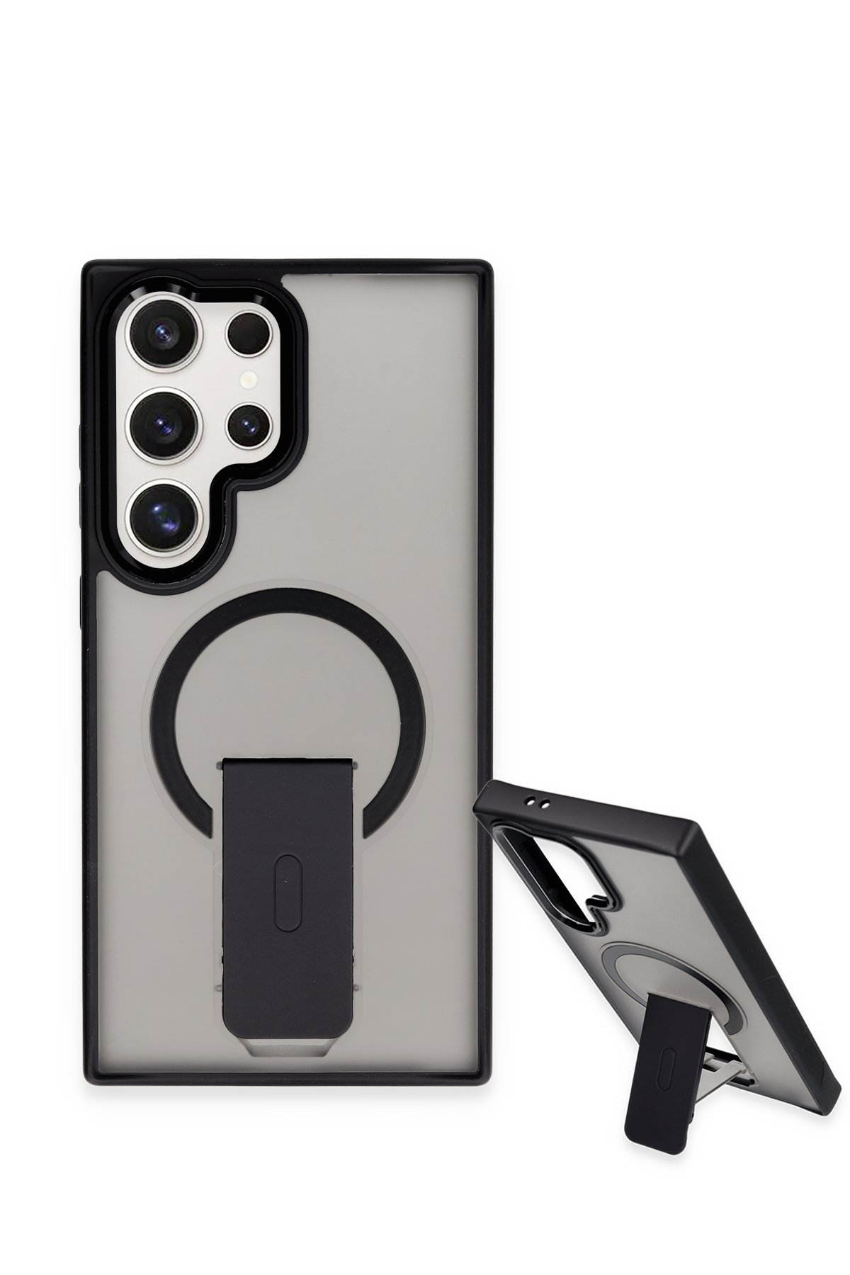 Newface Samsung Galaxy S23 Ultra Kılıf Trex Magneticsafe Kapak - Lacivert