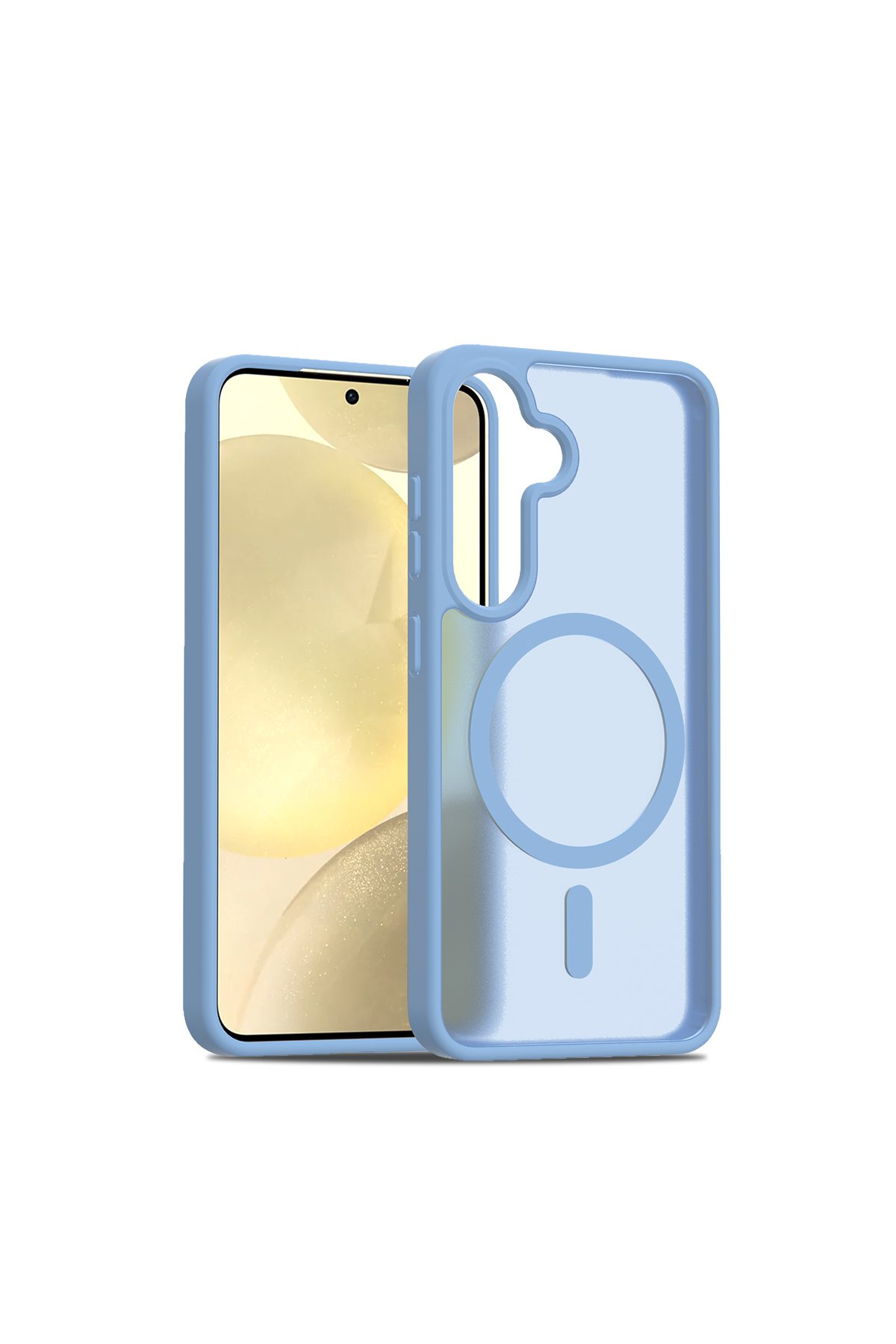 Joko Samsung Galaxy S24 Avatar 360 Dönen Magsafe Kapak - Lacivert