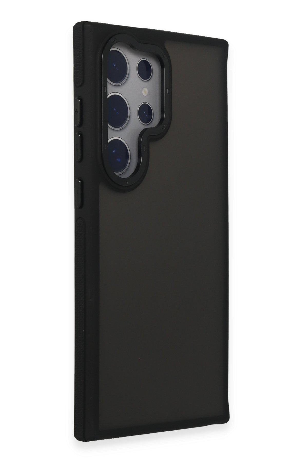 Newface Samsung Galaxy S24 Ultra Kılıf Airmax Silikon Kapak - Titan Gri