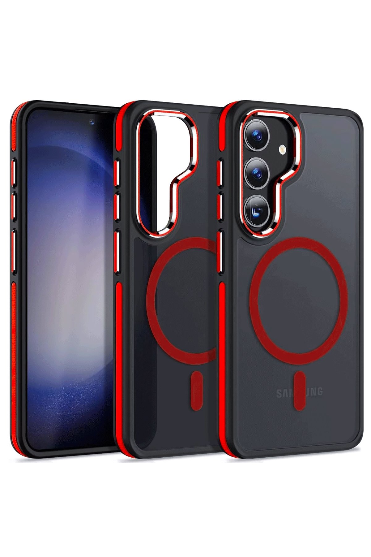 Joko Samsung Galaxy S24 Winner Magsafe Kapak - Turuncu