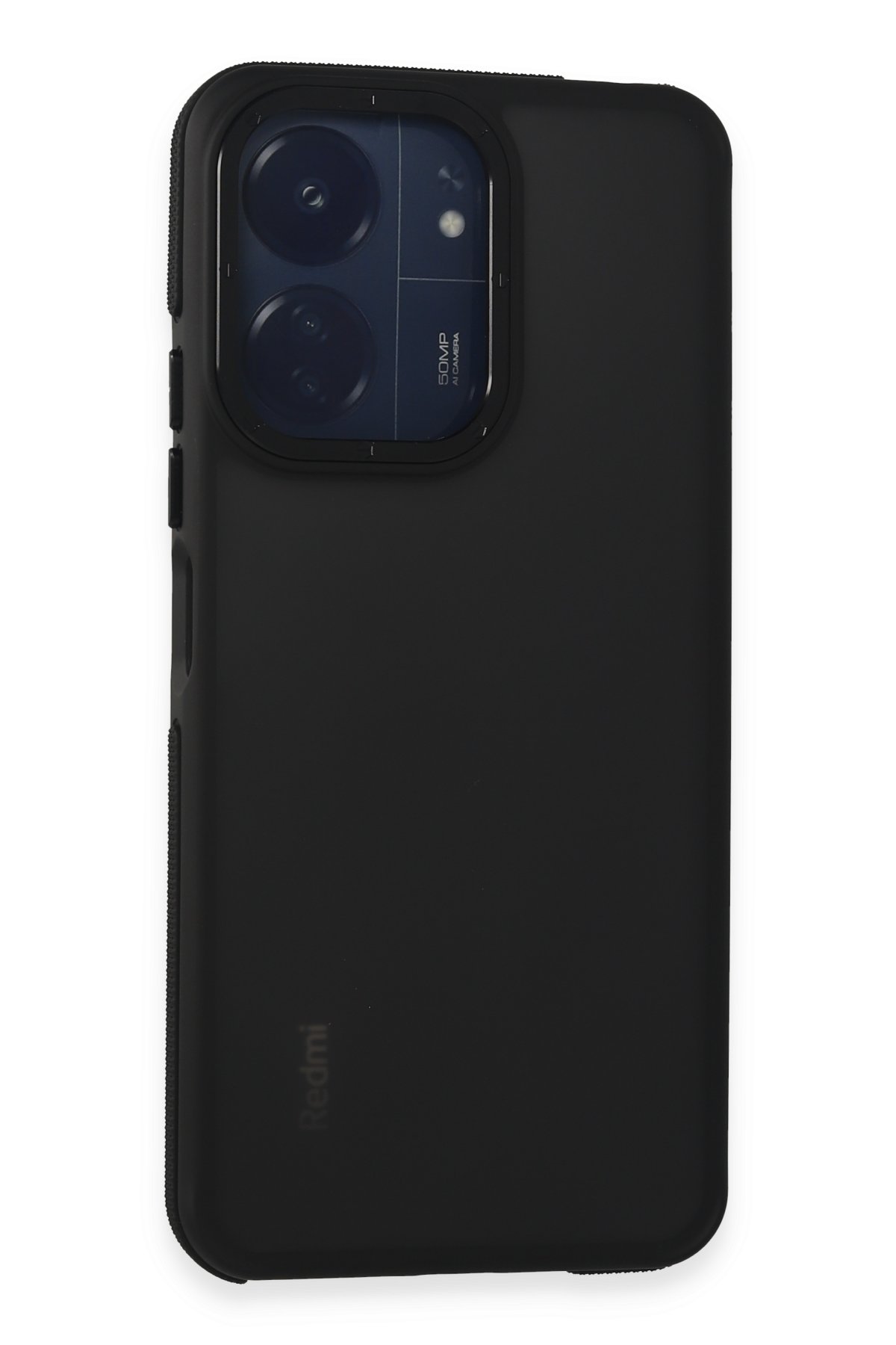 Newface Xiaomi Redmi 13C Kılıf First Silikon - Siyah