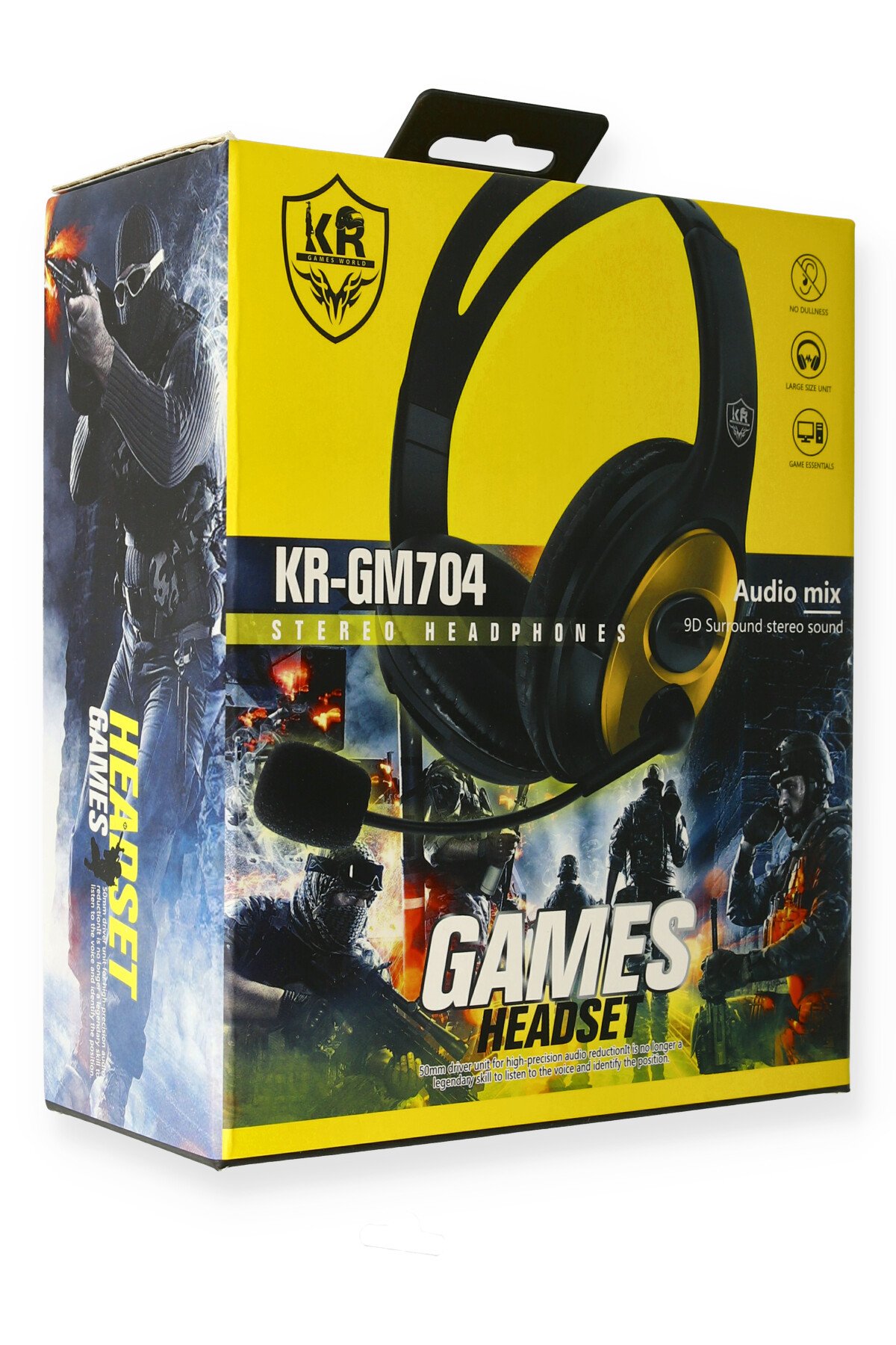 Karler Bass KRH2 Aktif Gürültü Engelleyici Özellikli BT 5.3 Kafaüstü Kablosuz Kulaklık - Yeşil