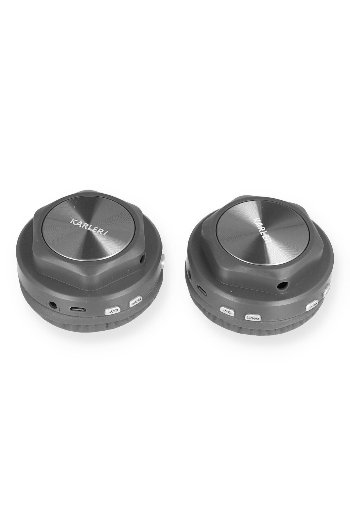 Karler Bass KRH4 Aktif Gürültü Engelleyici Özellikli Kafaüstü Kablosuz Bluetooth Kulaklık - Siyah