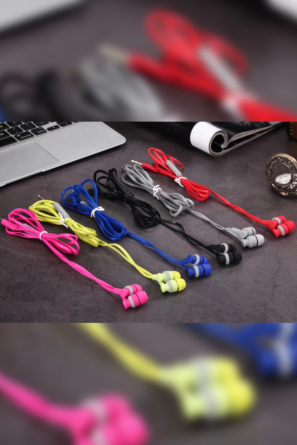 Karler Bass KR-207 Mıknatıslı Kablolu Kulaklık - Lacivert