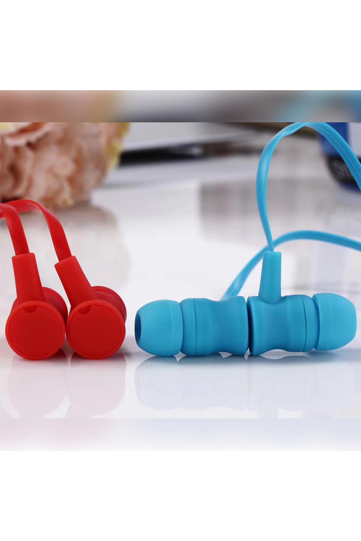 Karler Bass KR-204 Kablolu Kulaklık - Kırmızı