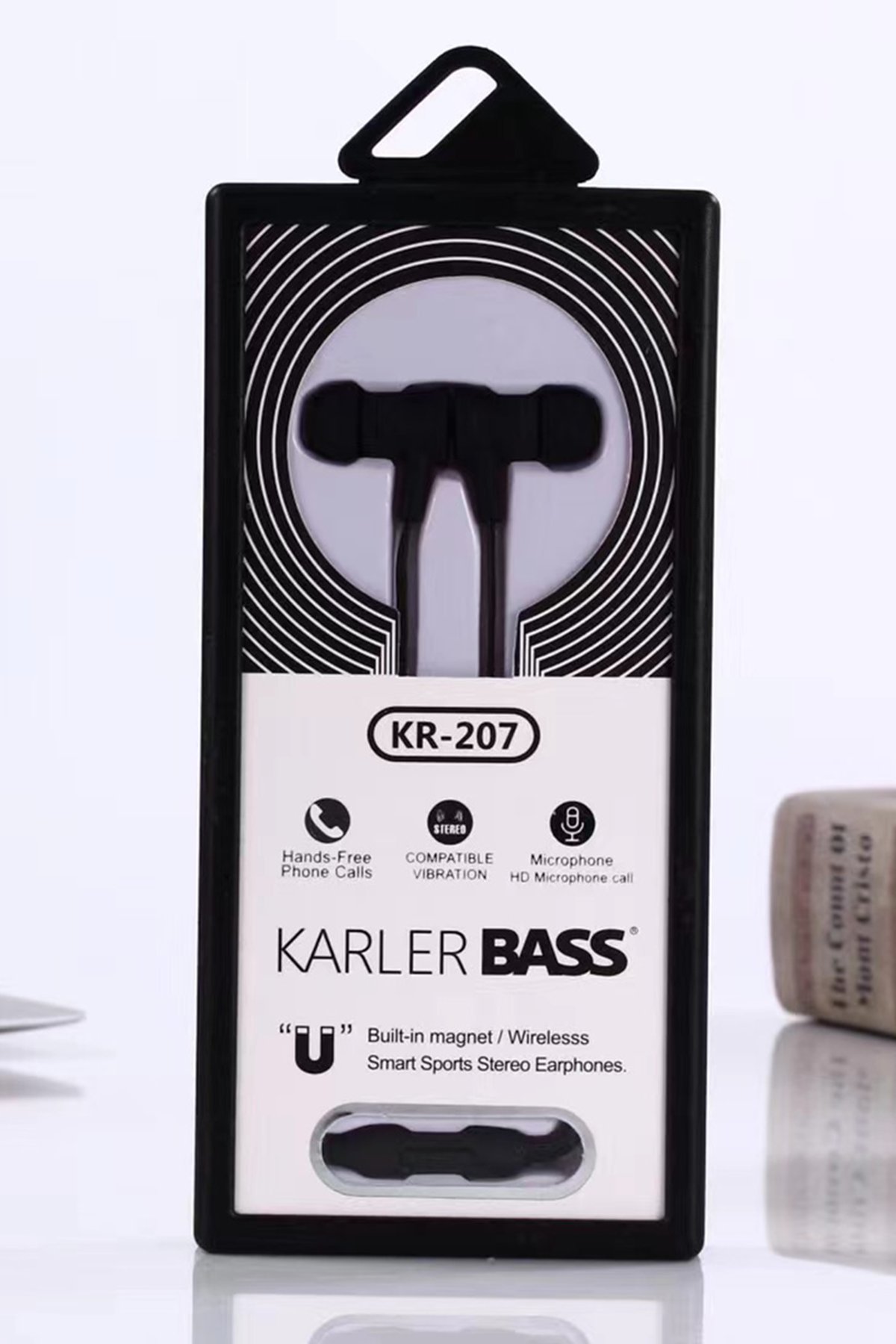 Karler Bass KR9900 Kablosuz Kafaüstü Kulaklık - Beyaz