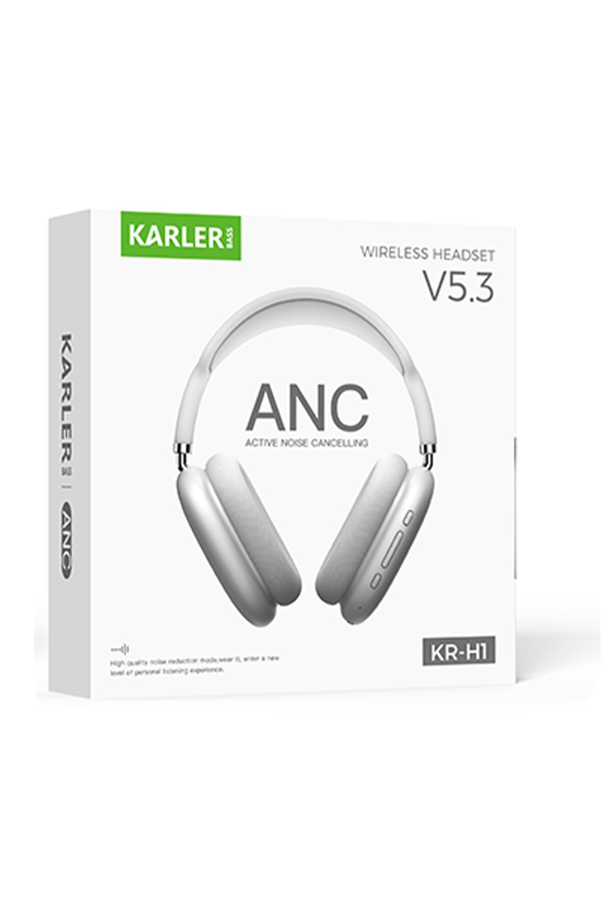 Karler Bass F08 Dijital Şarj Göstergeli TWS Bluetooth Kulaklık - Siyah