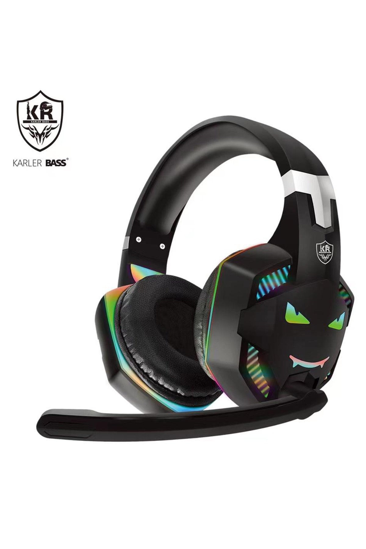 Karler Bass F08 Dijital Şarj Göstergeli TWS Bluetooth Kulaklık - Siyah