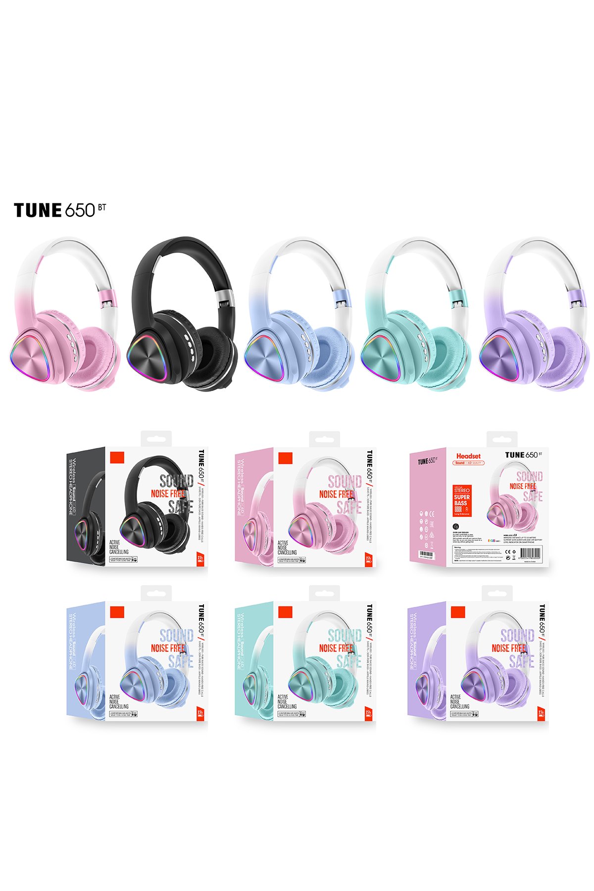 Karler Bass A10 Pro Aktif Gürültü Engelleyici Özellikli Dijital Ekranlı Airpods Bluetooth Kulaklık - Beyaz