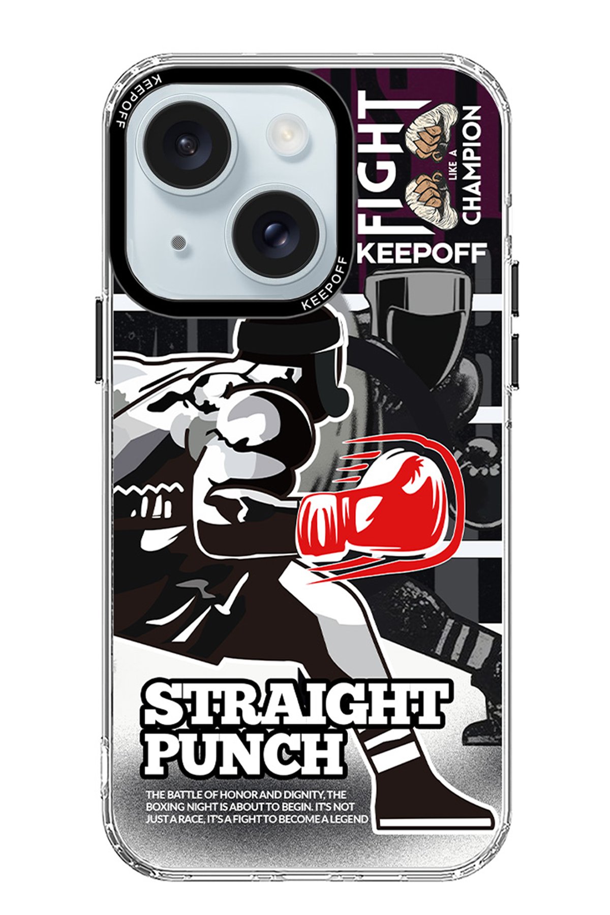 Keep Off iPhone 15 Arena Fighting Magsafe Kapak - Tenacity