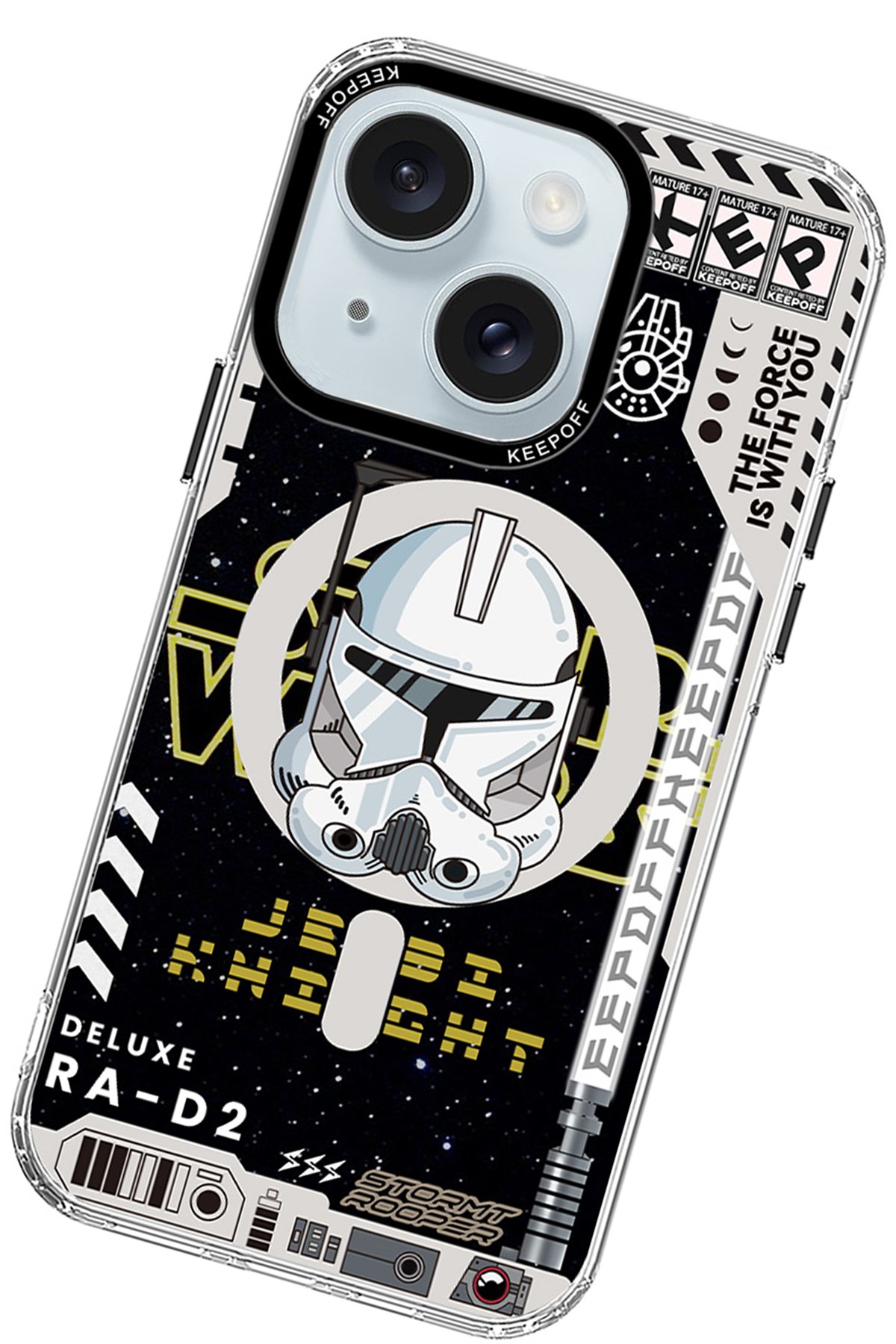 Keep Off iPhone 15 Cross Country Travel Magsafe Kapak - Desert