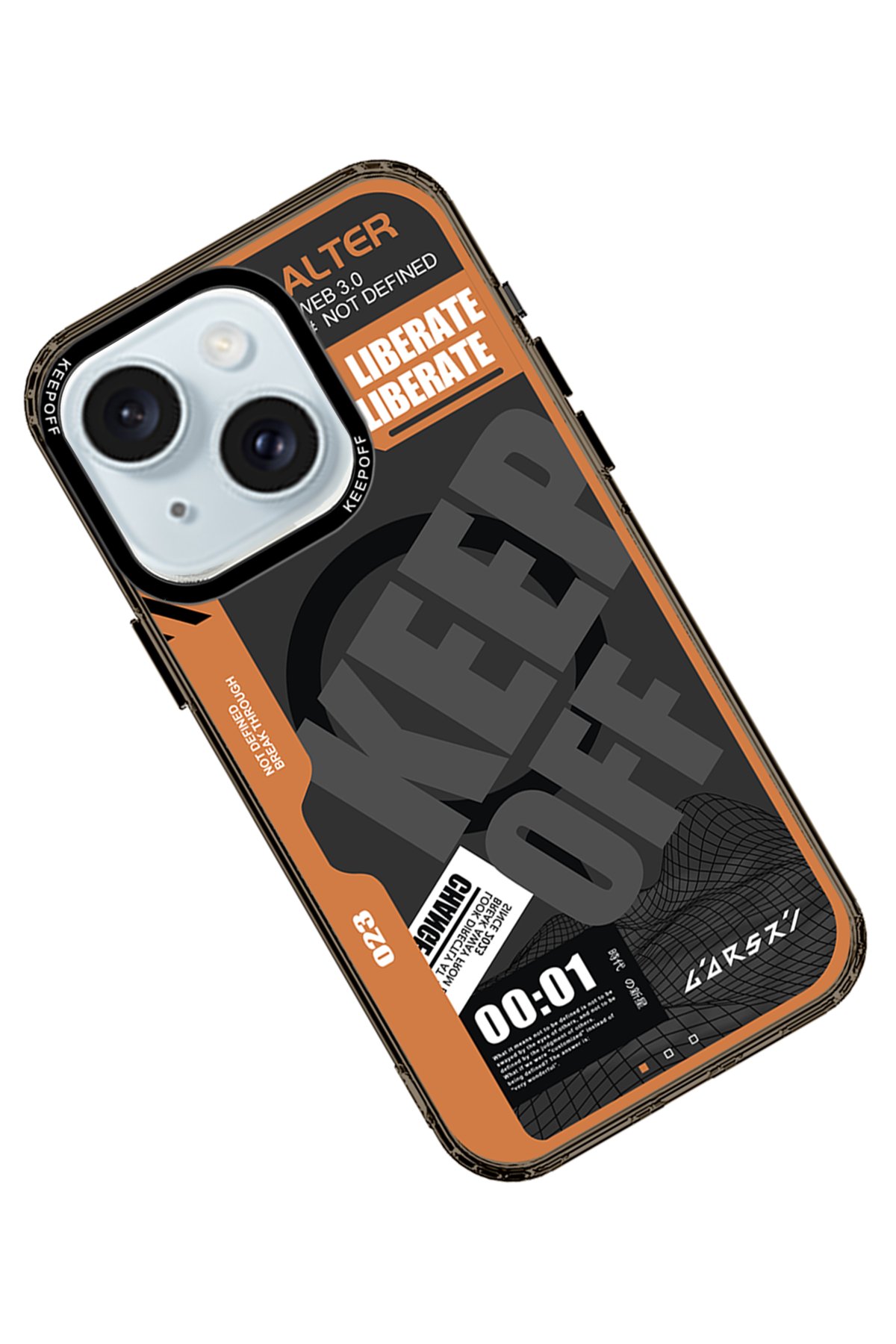Keep Off iPhone 15 Battlefield Magsafe Kapak - Airborne
