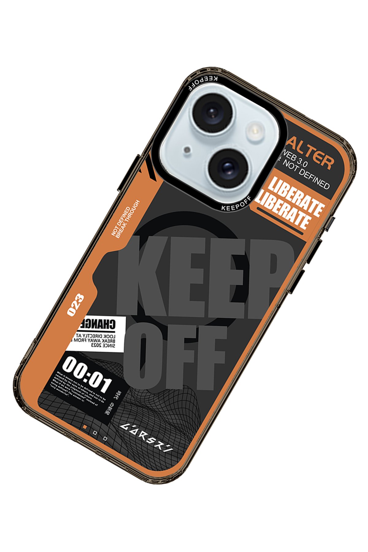 Keep Off iPhone 15 Battlefield Magsafe Kapak - Airborne