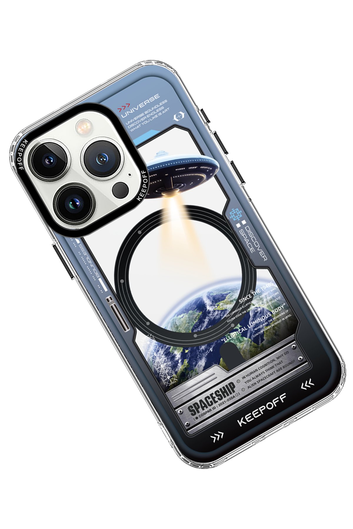 Keep Off iPhone 15 Pro DNA Magsafe Kapak - Godzilla