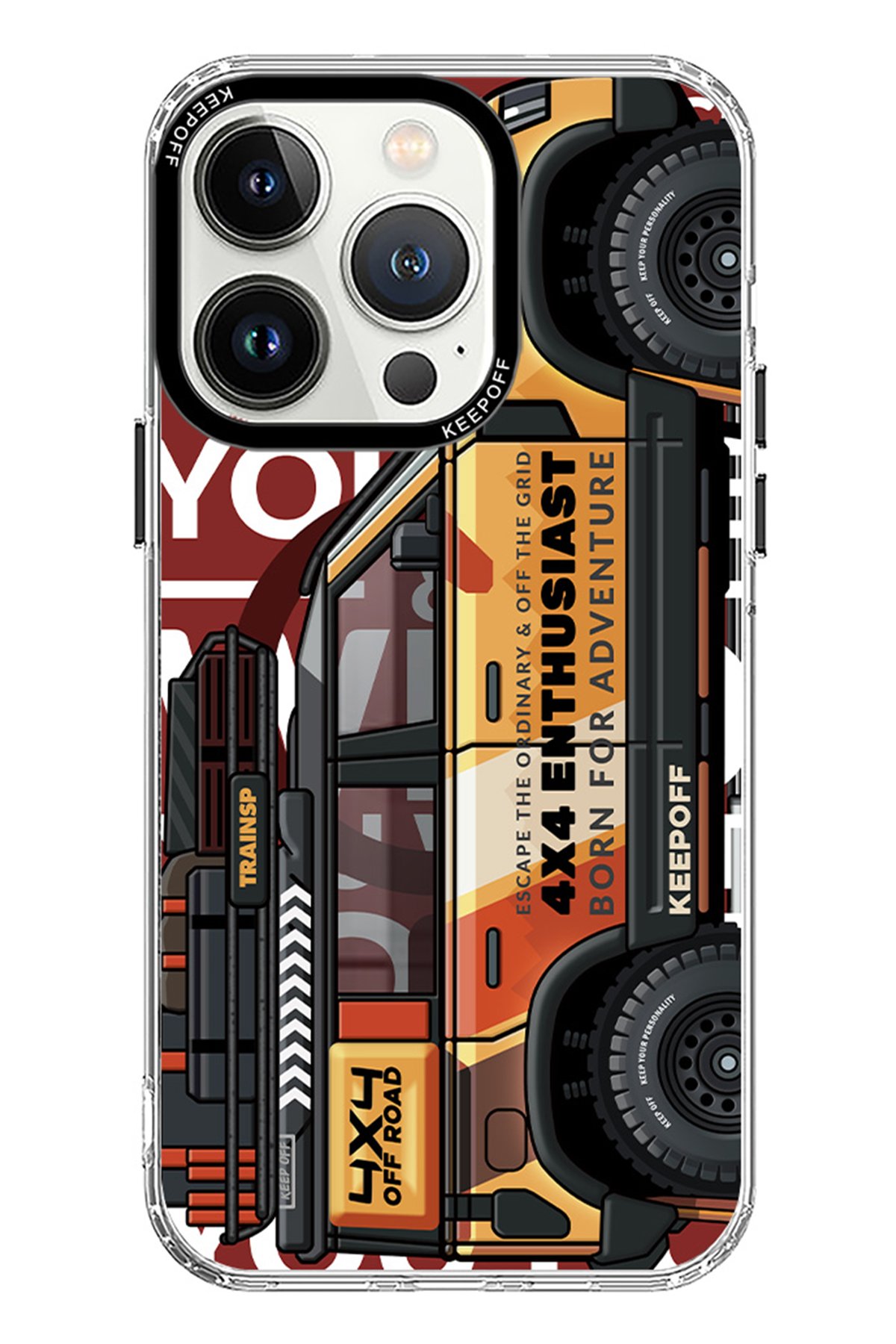 Keep Off iPhone 15 Pro Imagination Of Time Magsafe Kapak - Escape From