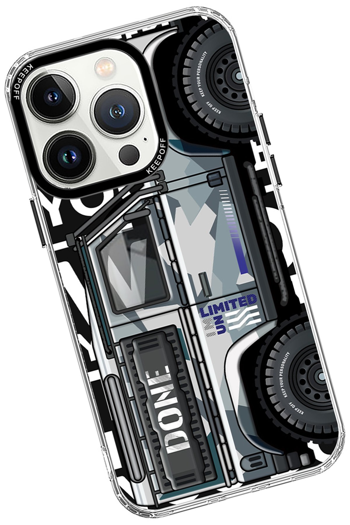 Keep Off iPhone 15 Pro Max Summer Travel Magsafe Kapak - Starry Night