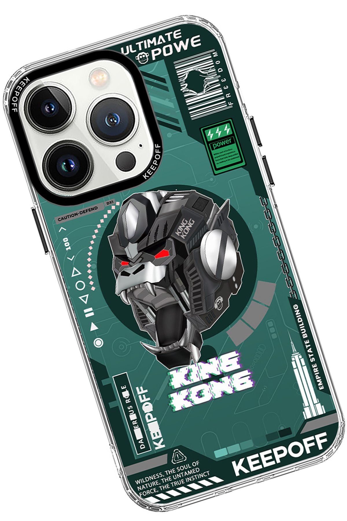 Keep Off iPhone 15 Pro Max Arena Fighting Magsafe Kapak - Duel