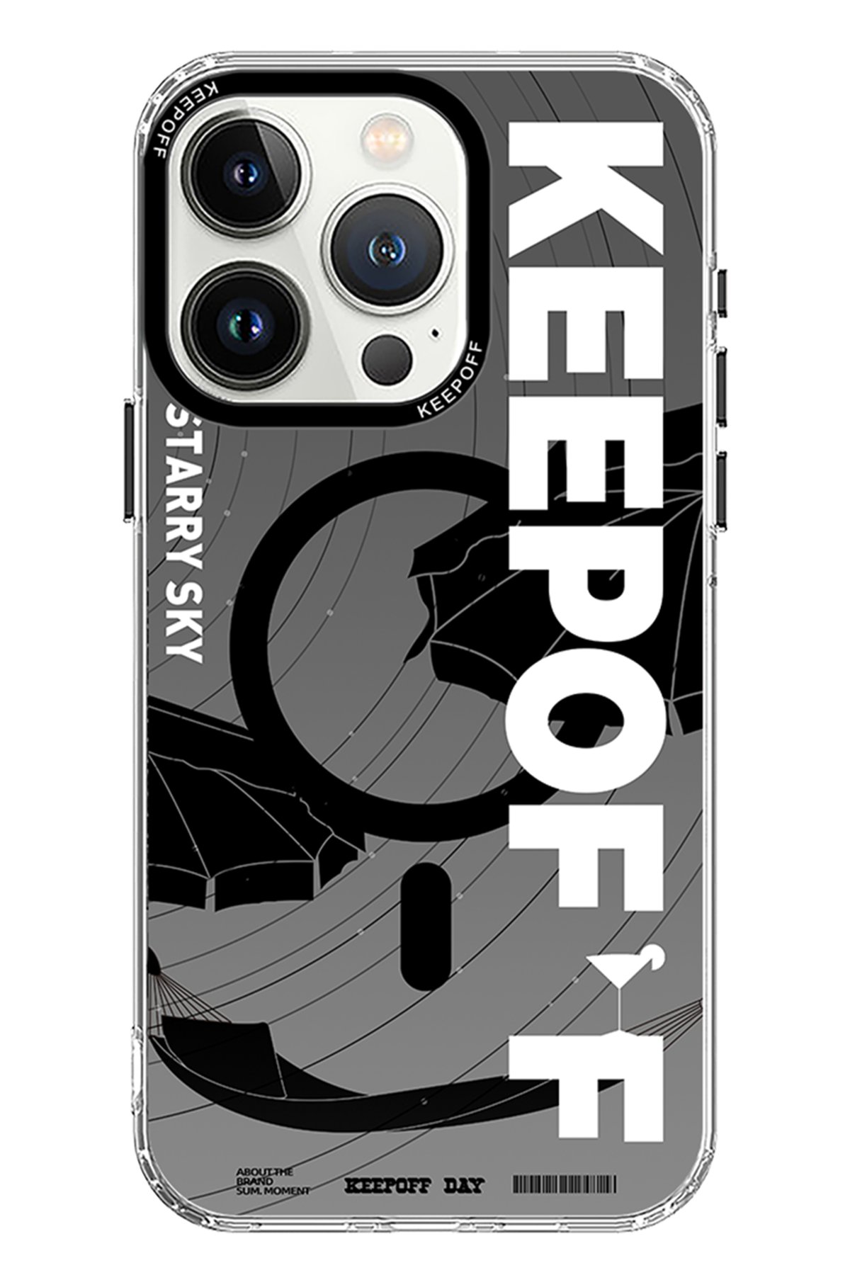 Keep Off iPhone 15 Pro Max Aerospace Magsafe Kapak - Spaceman