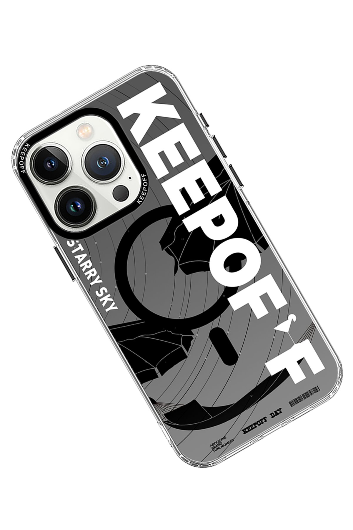 Keep Off iPhone 15 Pro Aerospace Magsafe Kapak - Aircraft