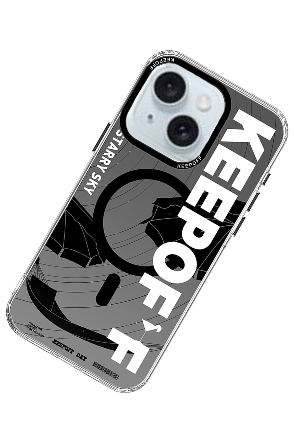 Keep Off iPhone 15 Aerospace Magsafe Kapak - Satellite