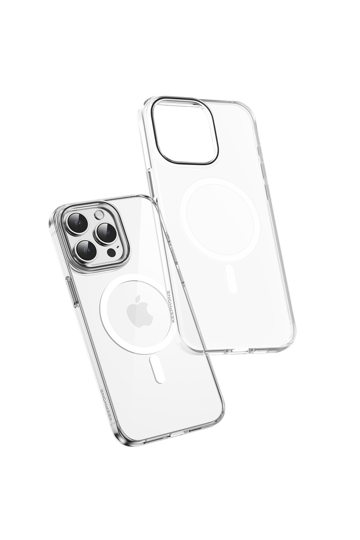 Keephone iPhone 15 Rosana Silikon Kılıf - Titan Gri