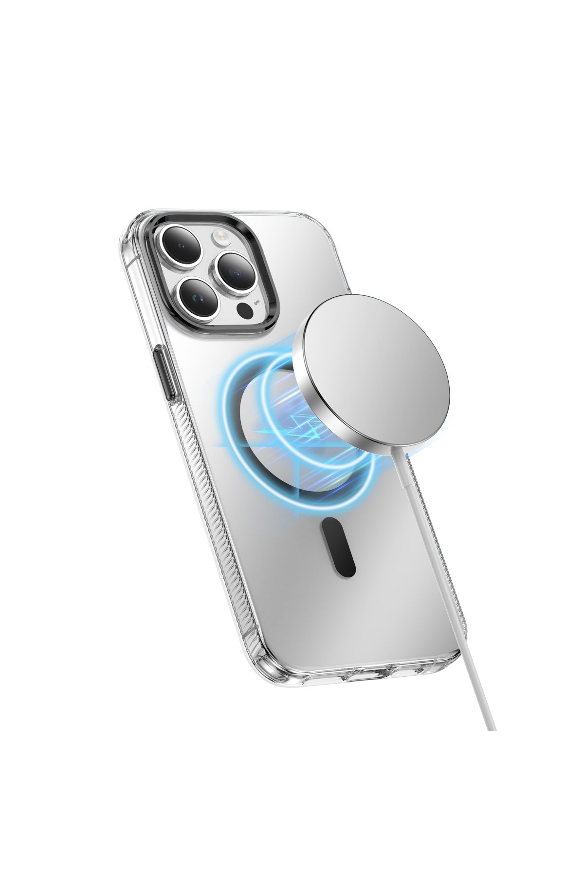 Keephone iPhone 15 Pro Max Kevlar Magsafe Kılıf - Siyah