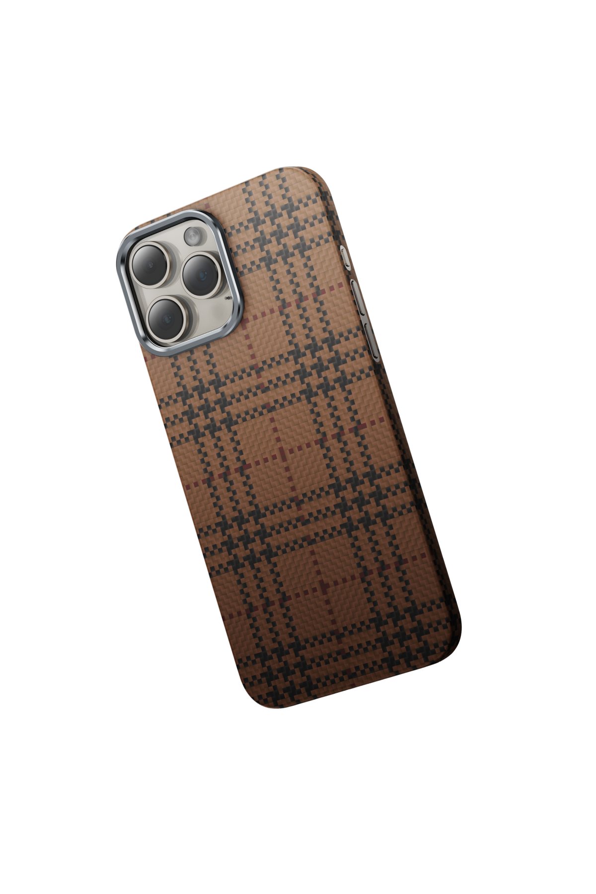 Keephone iPhone 15 Pro Max Rosana Silikon Kılıf - Siyah