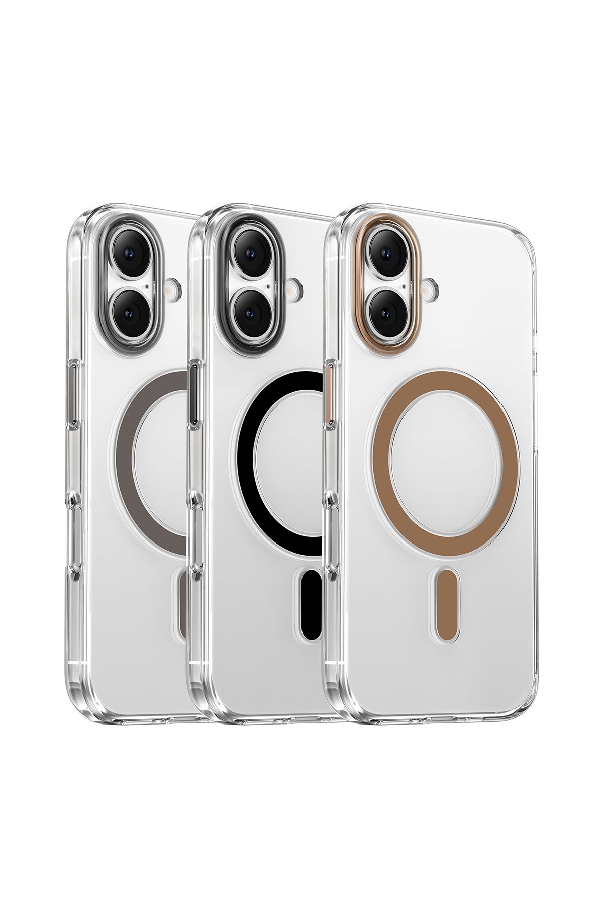 Keephone iPhone 16 AirSkin Pro Magsafe Kılıf - Siyah