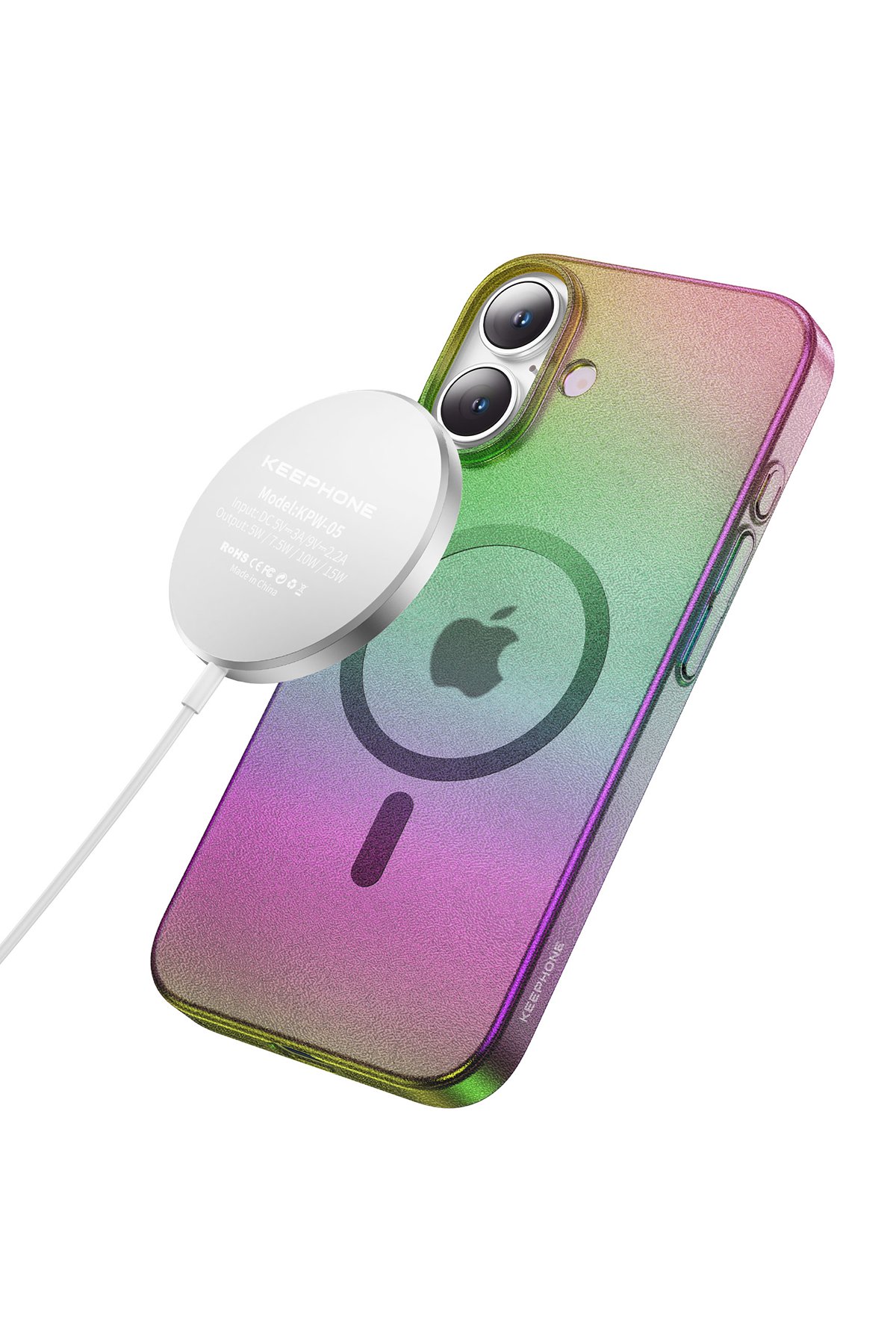 Keephone iPhone 16 Benassi Magsafe Kılıf - Siyah