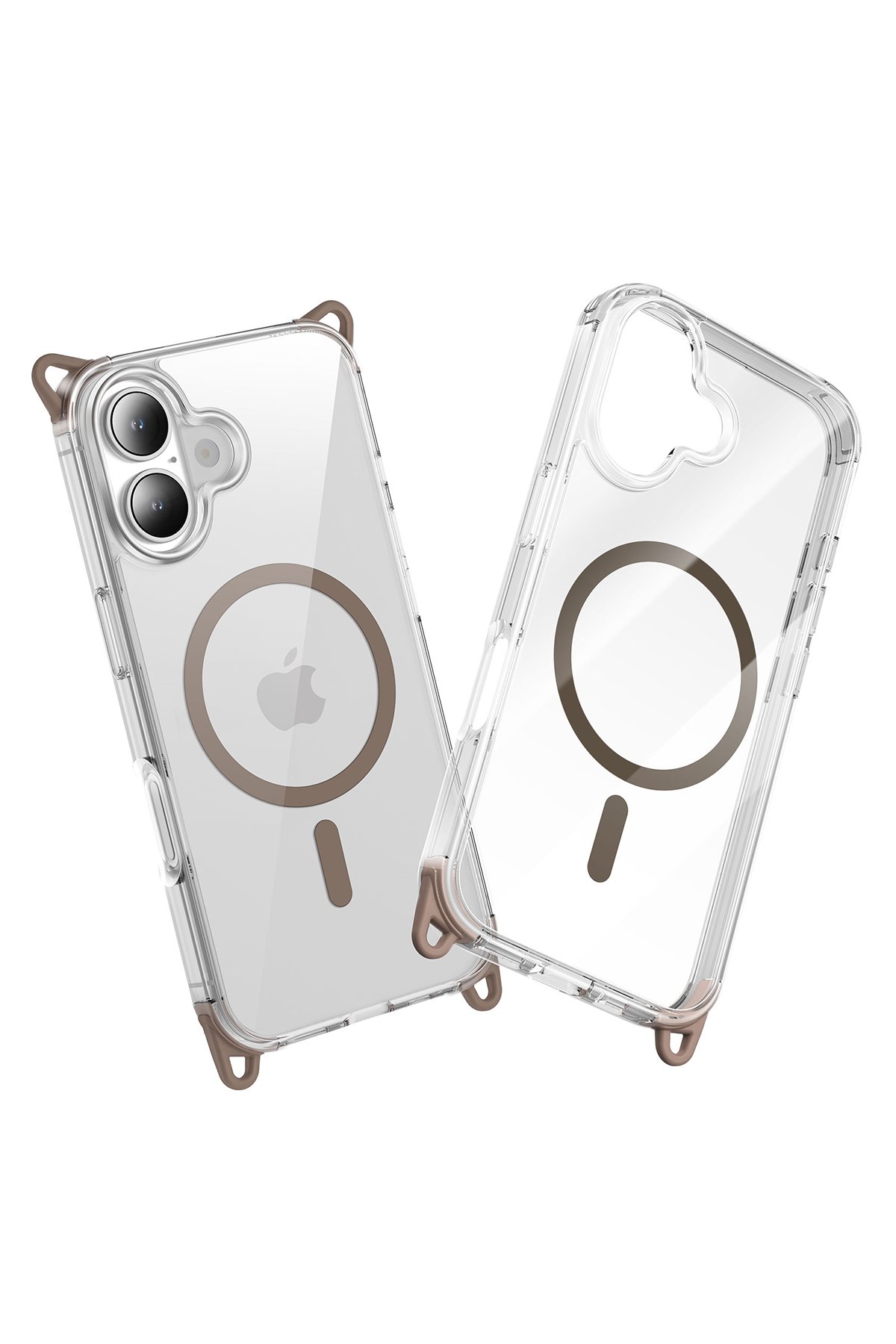 Keephone iPhone 16 X-Crystal Slim Magsafe Kılıf - Şeffaf