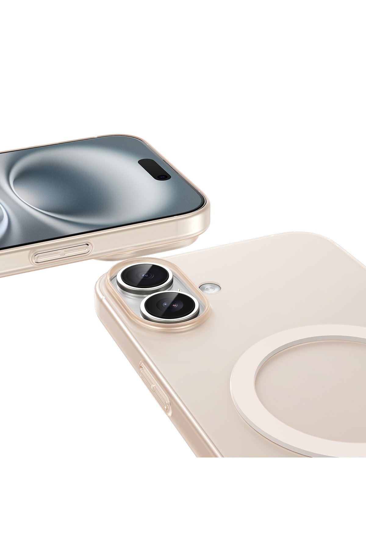 Keephone iPhone 16 Plus MagRock Magsafe Kılıf - Çöl Titanyum
