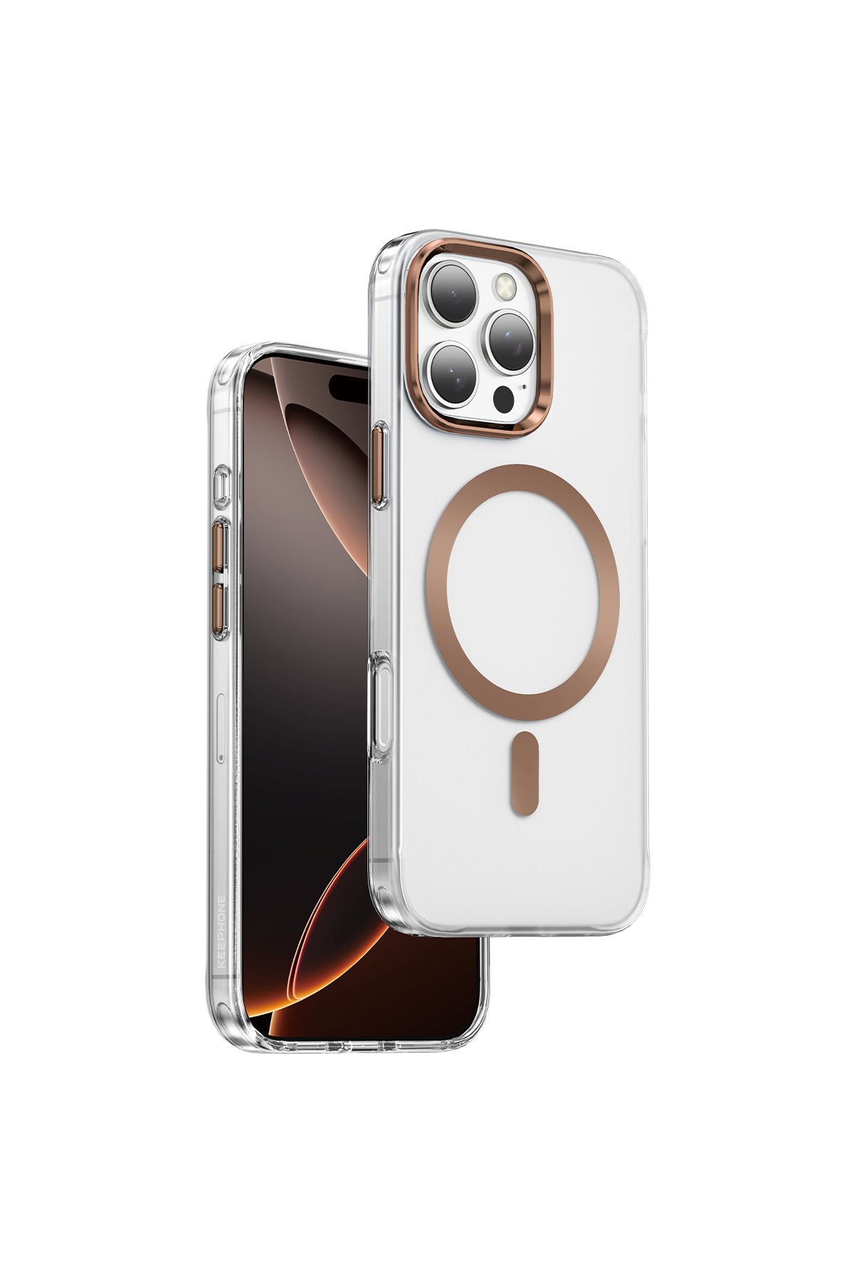 Keephone iPhone 16 Pro Monarch Magsafe Kılıf - Siyah