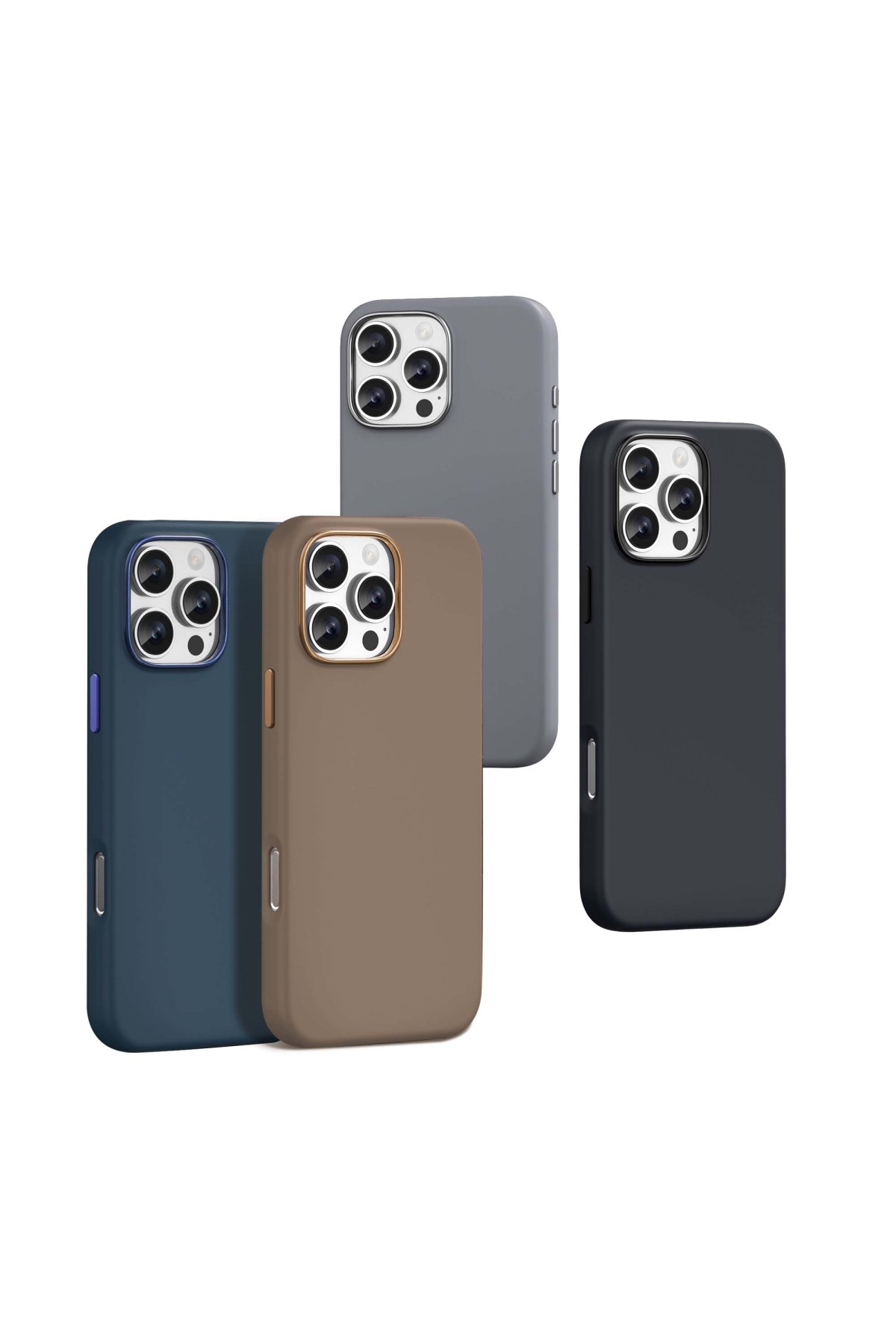 Keephone iPhone 16 Pro Max Aurora Pro Magsafe Kılıf - Natural Titanyum