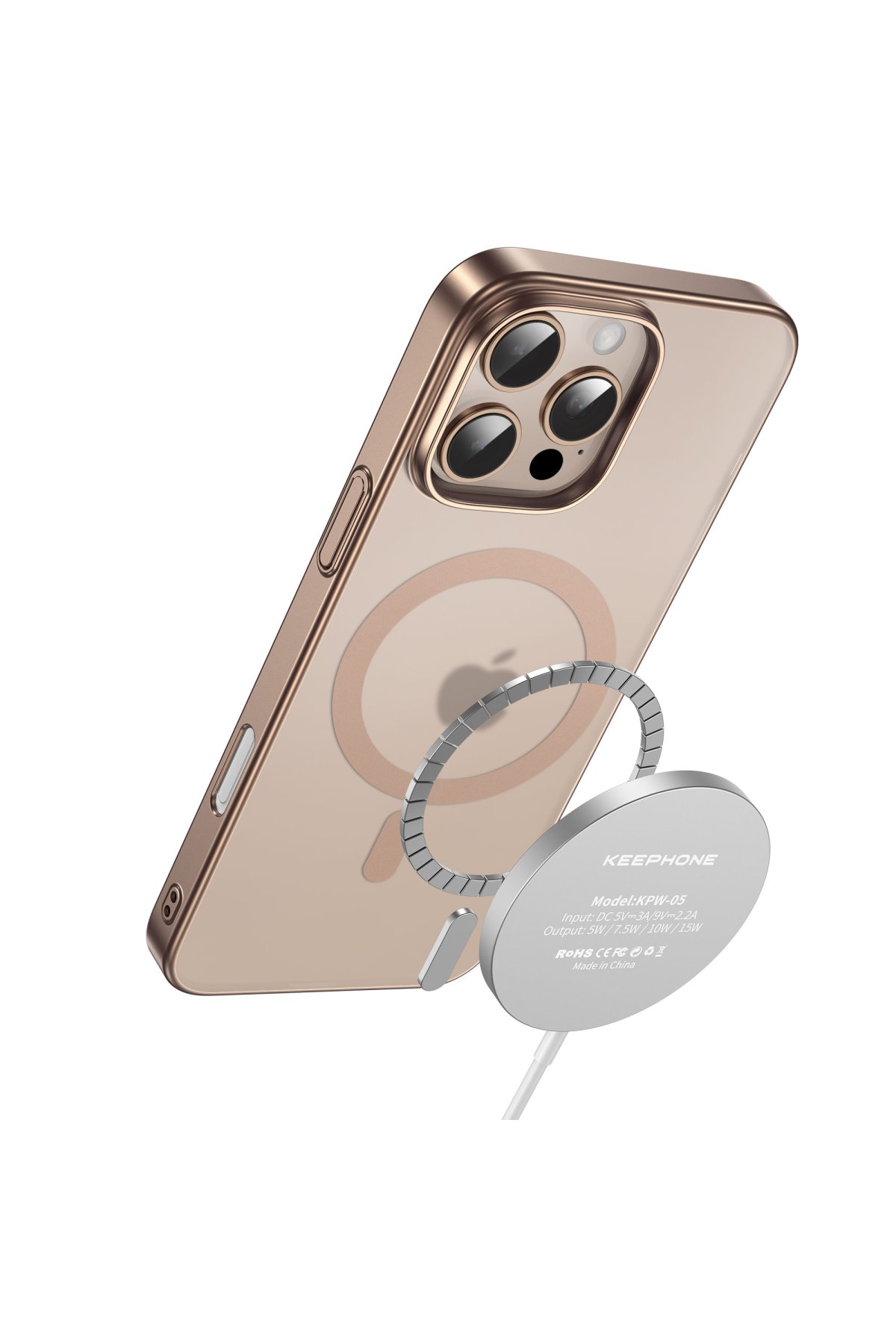 Keephone iPhone 16 Pro Max AirSkin Pro Magsafe Kılıf - Siyah