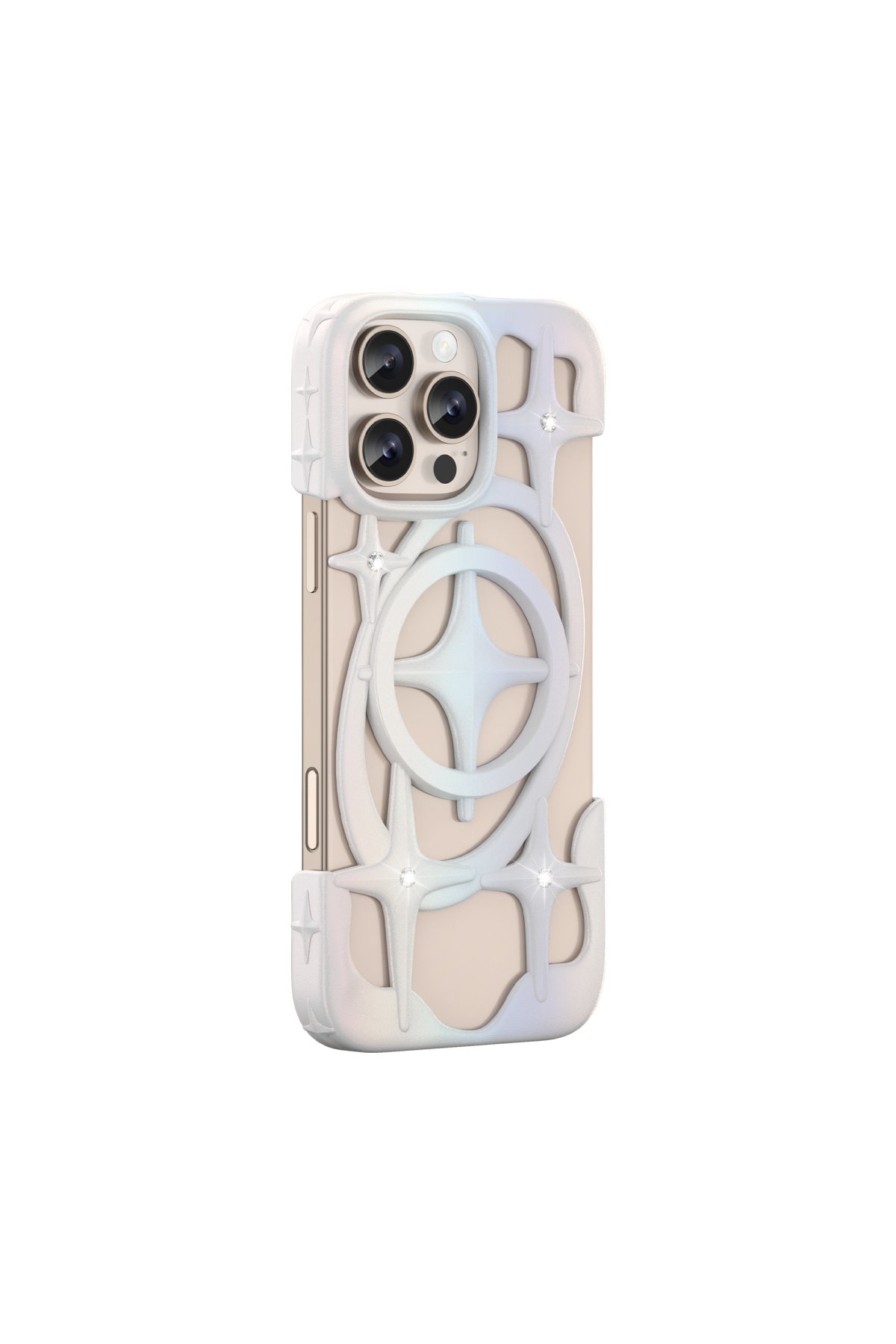 Keephone iPhone 16 Pro Max Skingrip Magsafe Kılıf - Siyah Titanyum