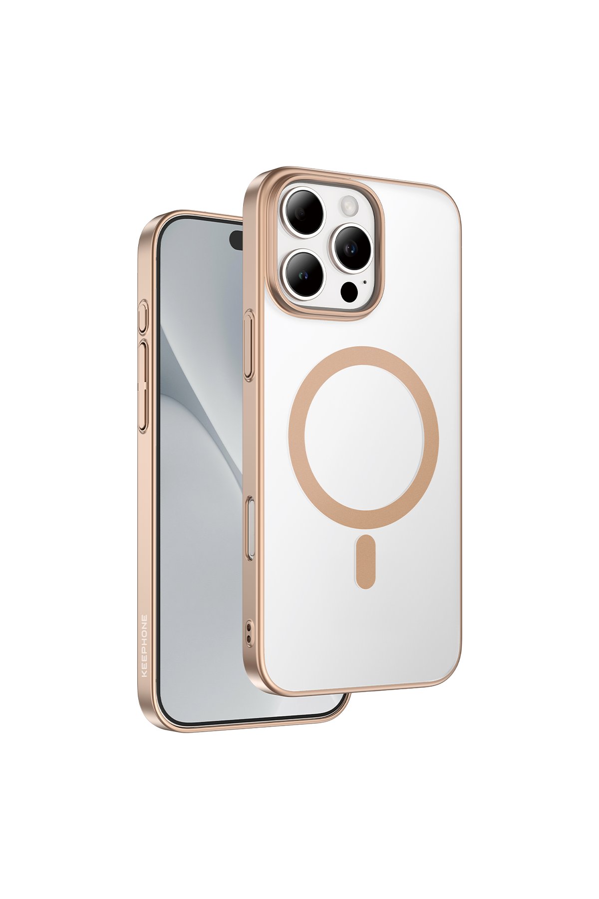 Keephone iPhone 16 Pro Surya Magsafe Kılıf - Beyaz