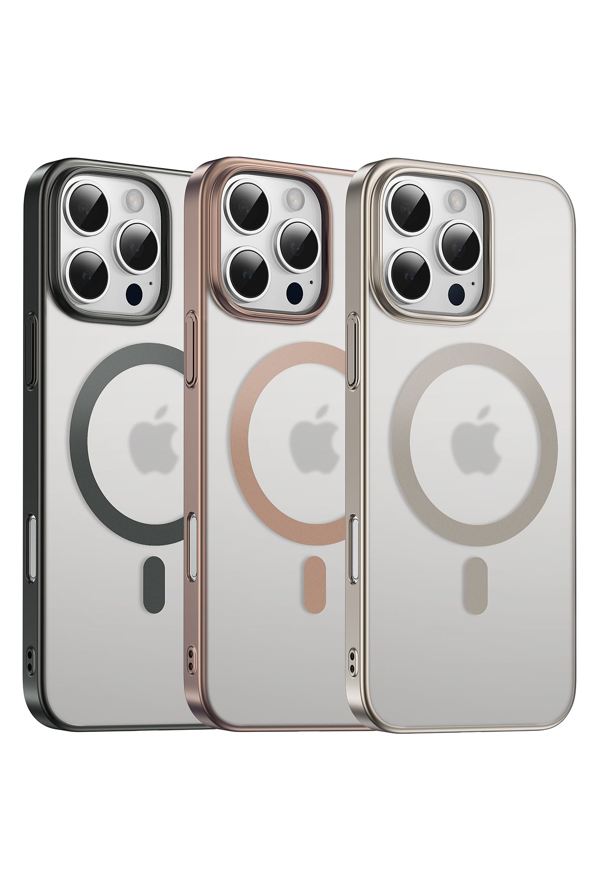 Keephone iPhone 16 Pro Aurora Pro Magsafe Kılıf - Çöl Titanyum