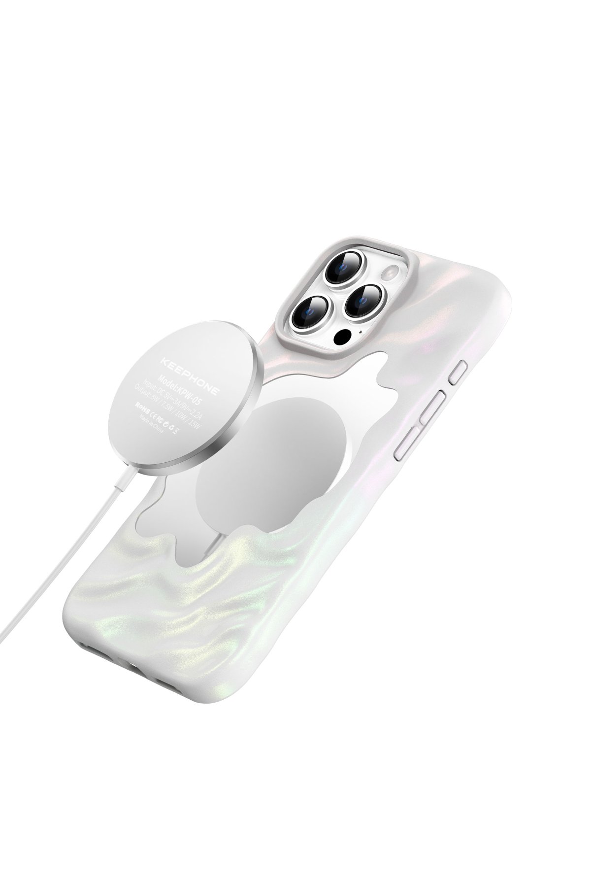 Keephone iPhone 16 Pro Rosana Silikon Kılıf - Çöl Titanyum