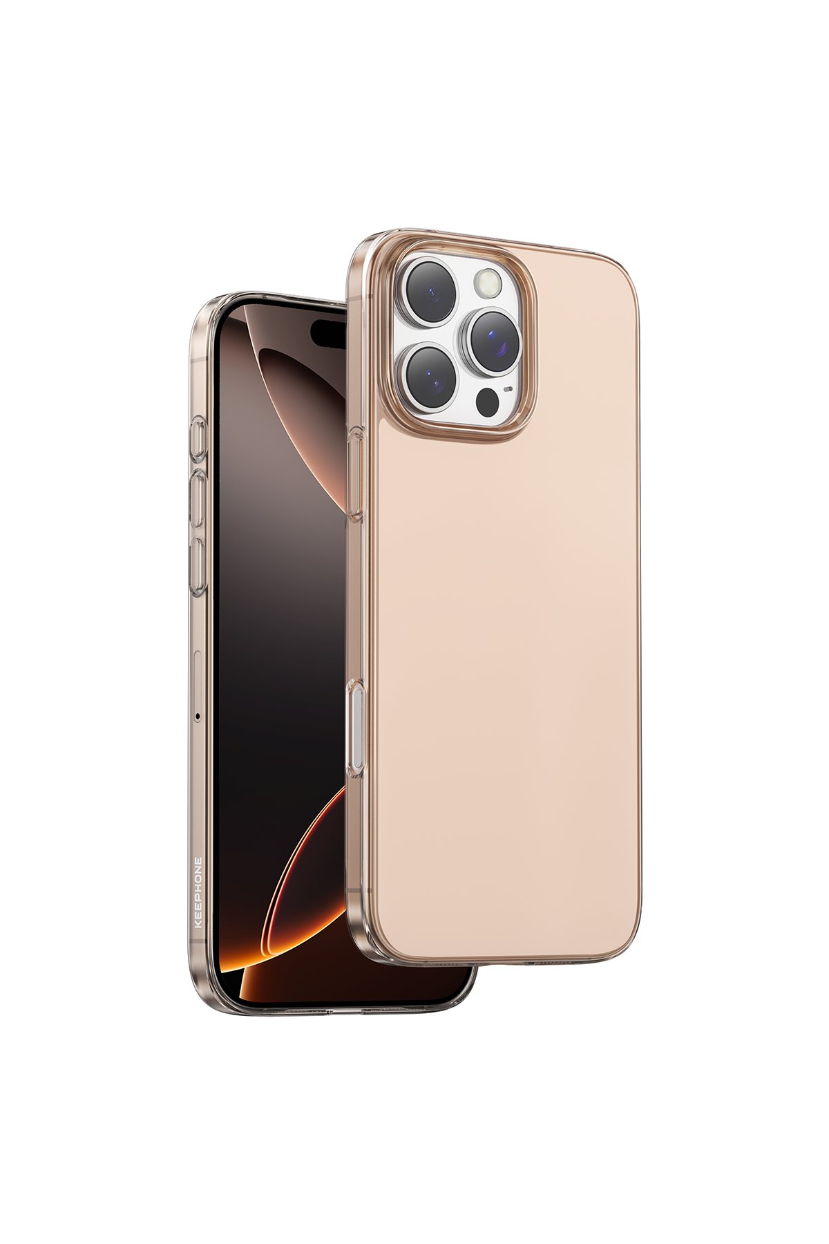 Keephone iPhone 16 Pro Kevlar Magsafe Kılıf - Bronz