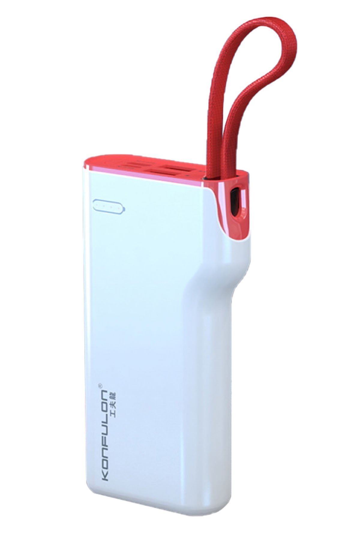 Konfulon DC01 Süper Hızlı Micro USB Kablo 1M 2.4A - Kırmızı
