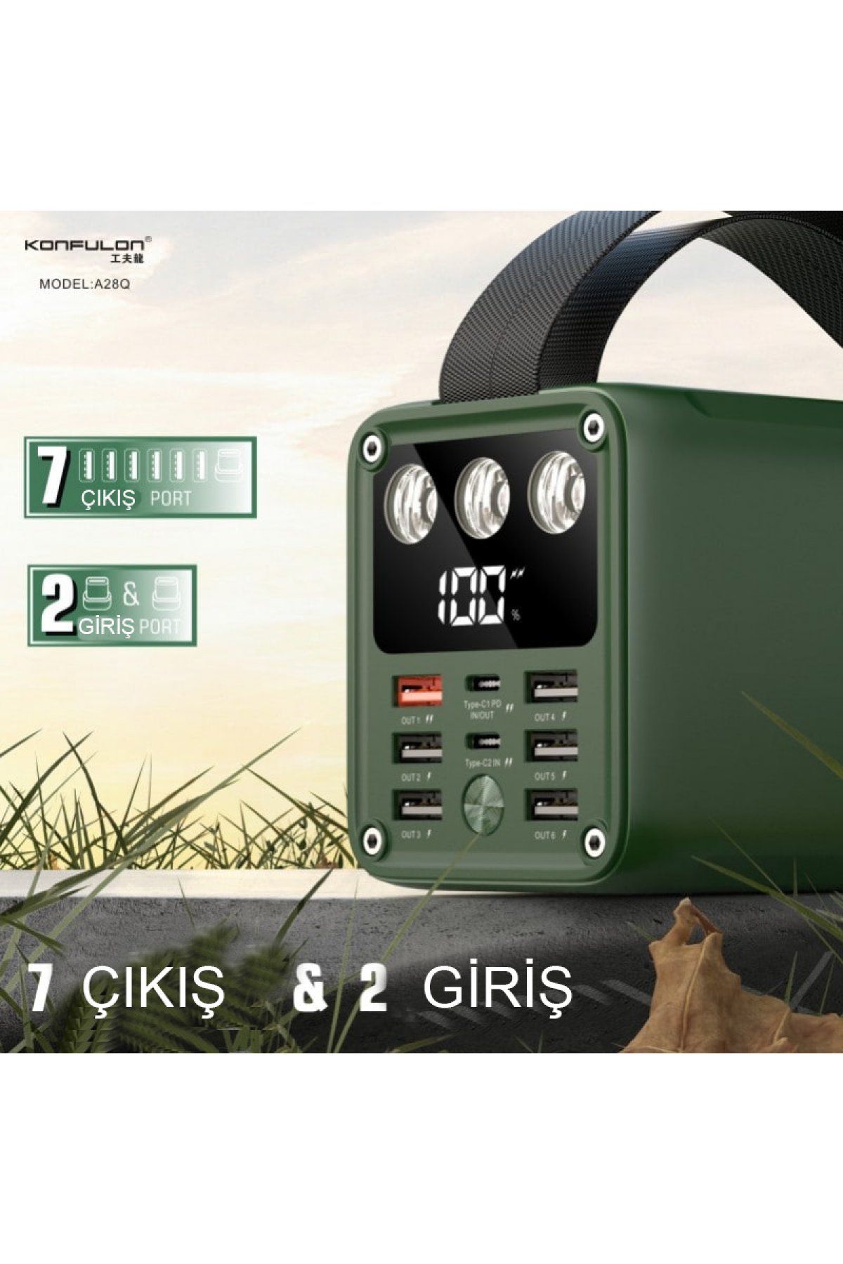 Konfulon S05 Lightning Kablo iphone Uyumlu 1M 2.1A