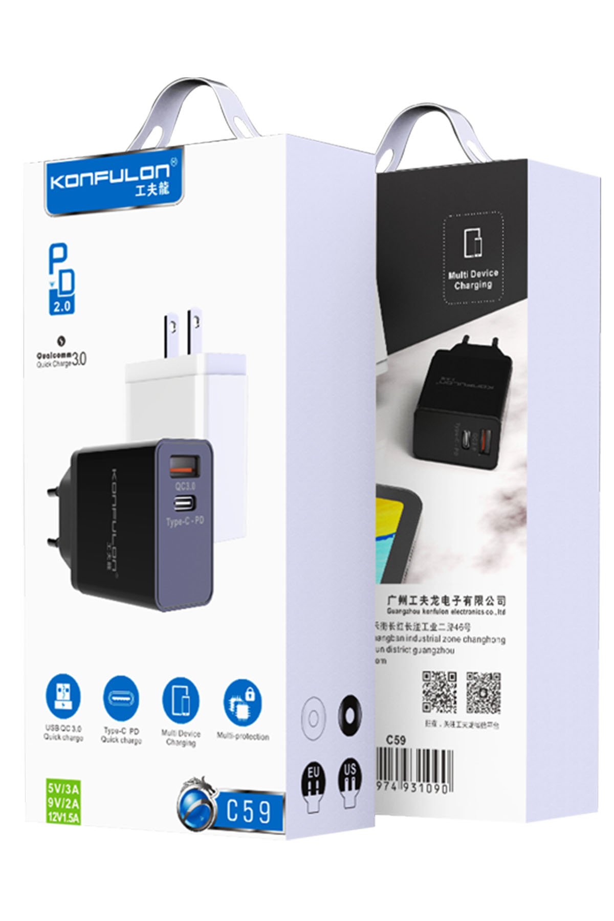 Joko JK77 15W + PX18 1M 2.4A Usb to Type-C Kablolu PD Şarj Cihazı