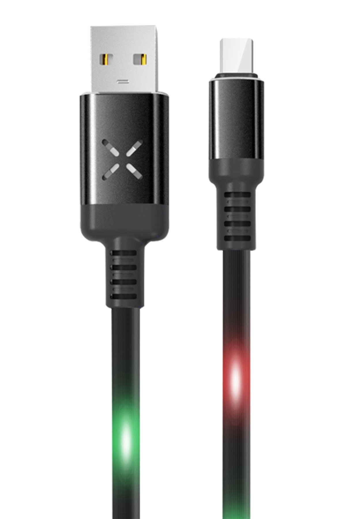 Konfulon DC19 3in1 USB Kablo 1.3M 3A - Siyah