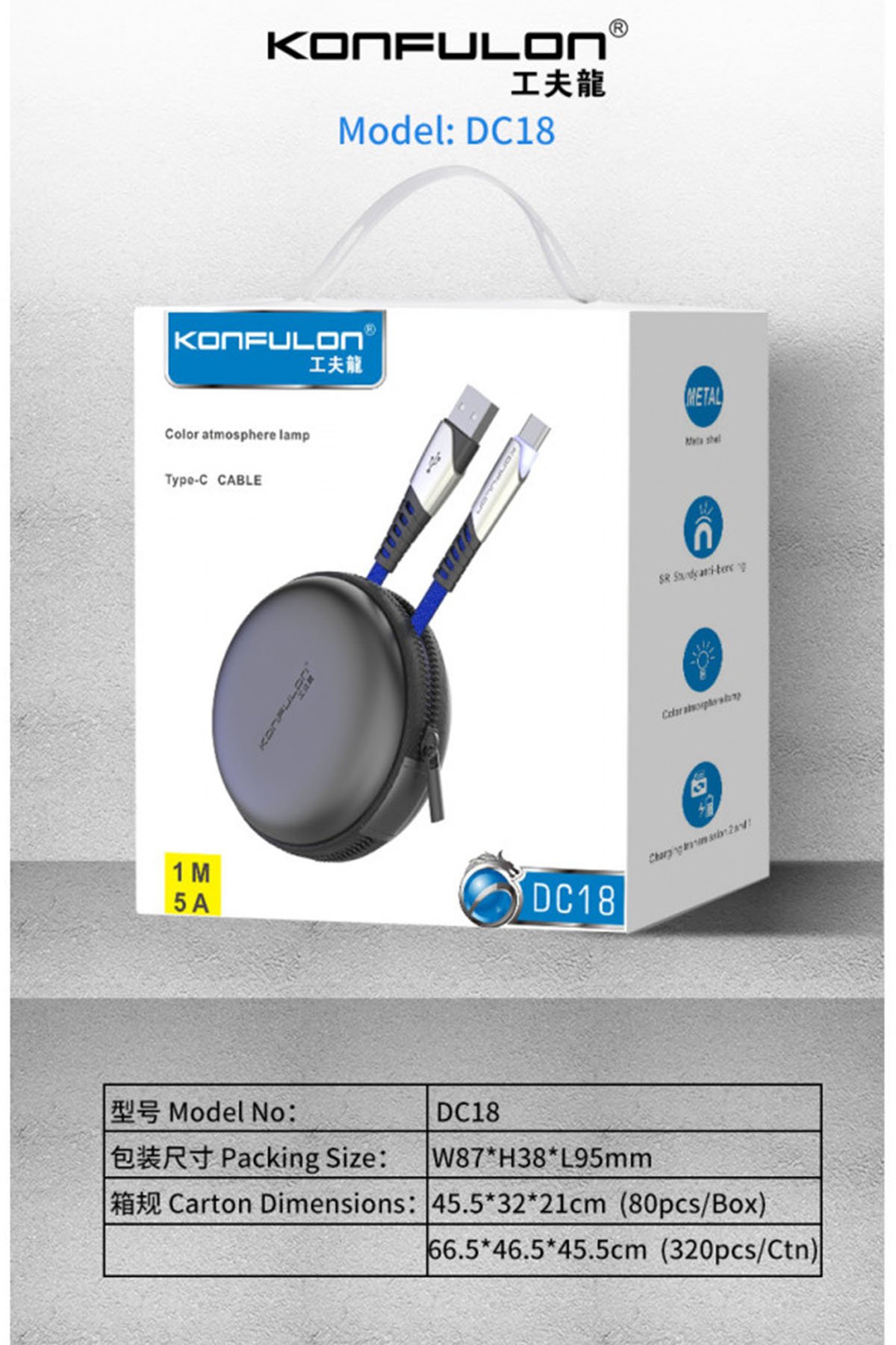 Konfulon V4 Bluetooth 5.0 Standlı Türkçe Q Klavye